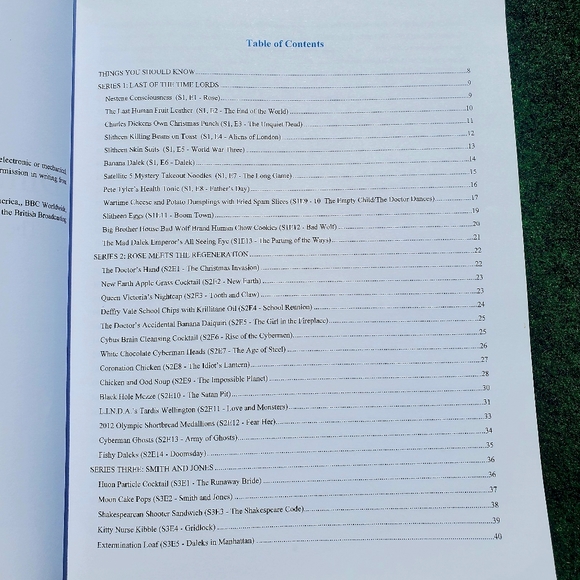 Dining With The Doctor: The Unauthorized Whovian Cookbook by Oseland, Chris - Picture 5 of 9